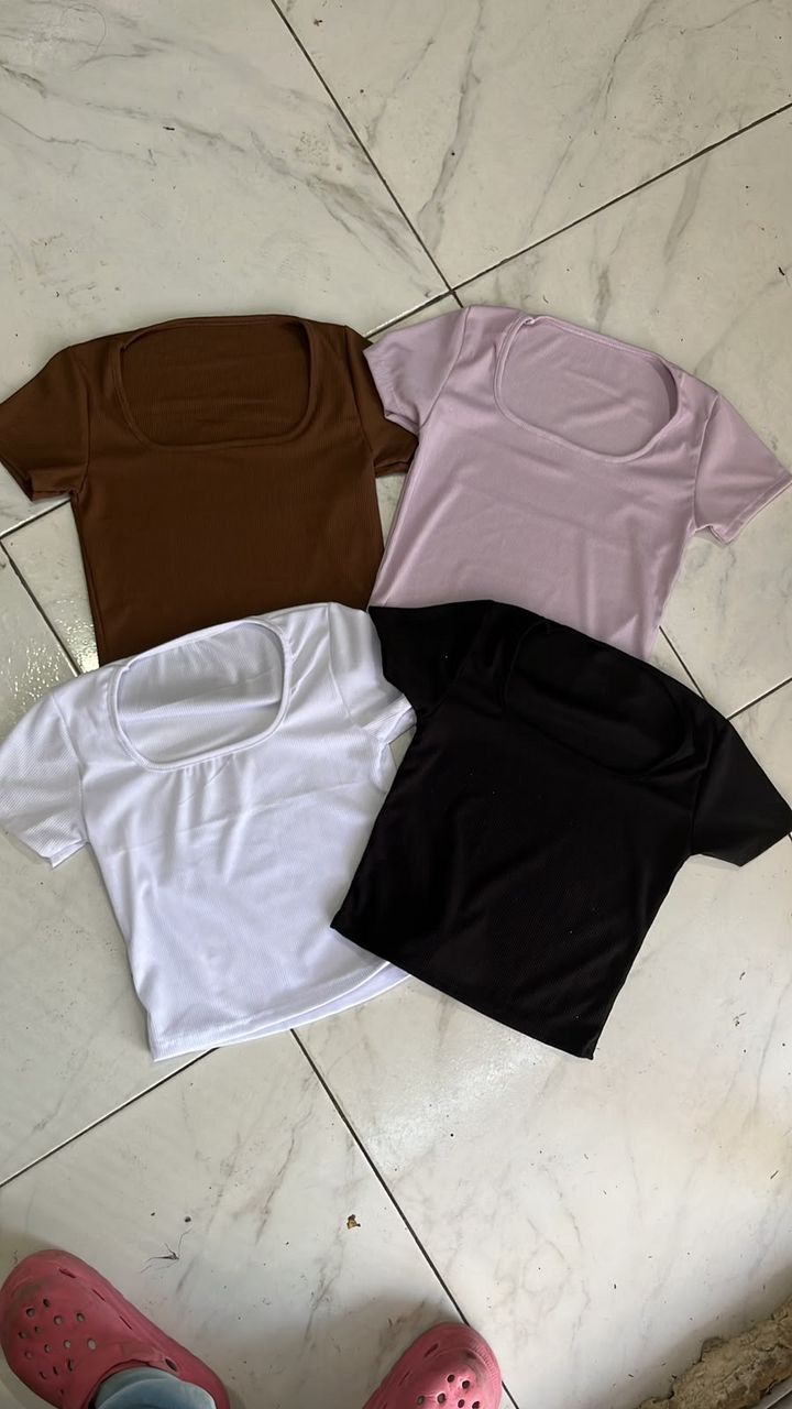 Remeras cortas de mujer