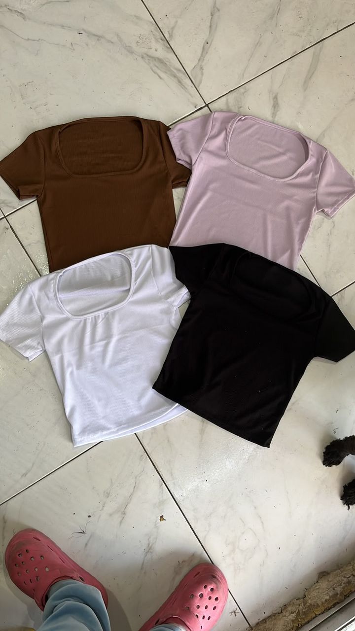 Remeras cortas de mujer