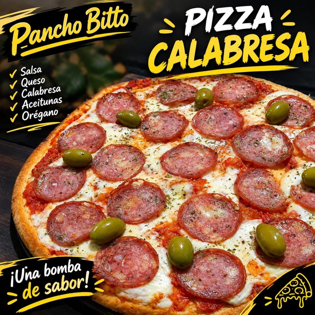 Pizza Calabresa Pancho Bitto