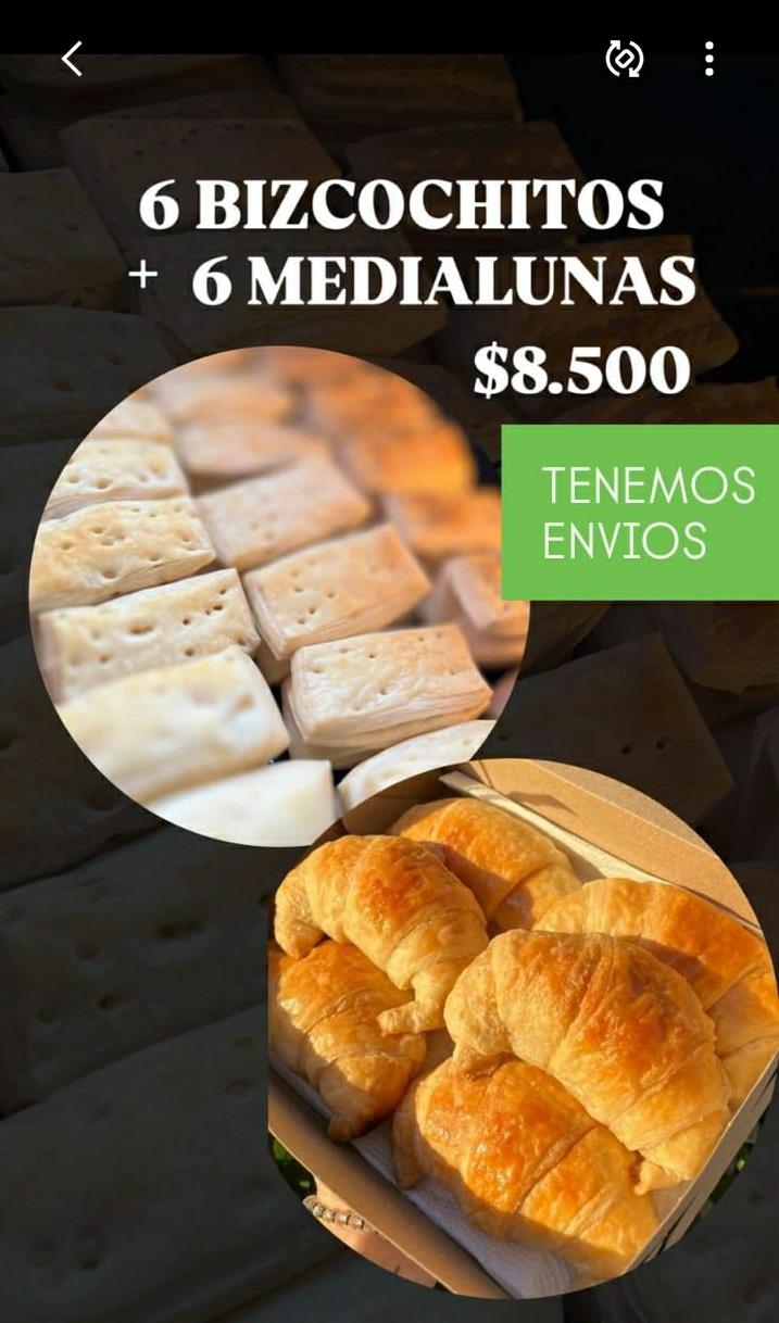 Bizcochitos y medialunas
