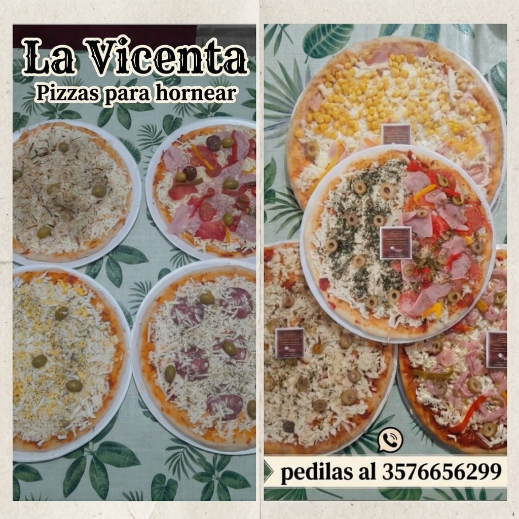 Pizzas para hornear