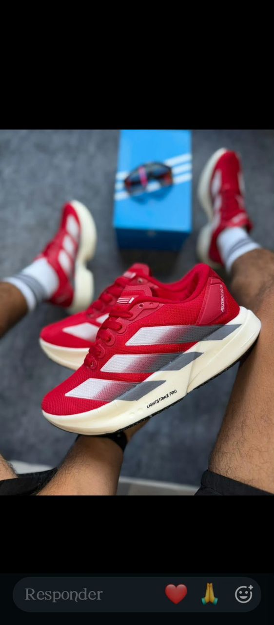 Zapatillas Adidas Lightstrike Pro rojas