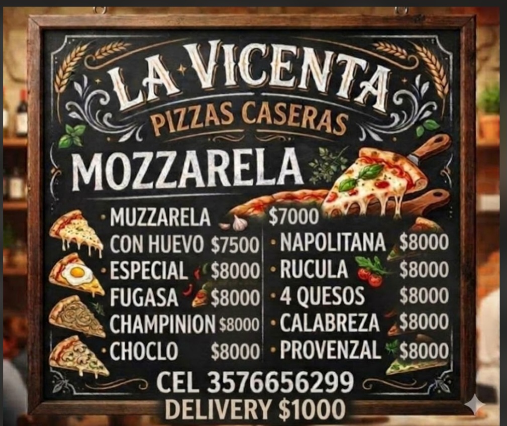 Pizzas Caseras La Vicenta