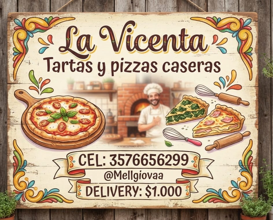 Tartas y pizzas caseras