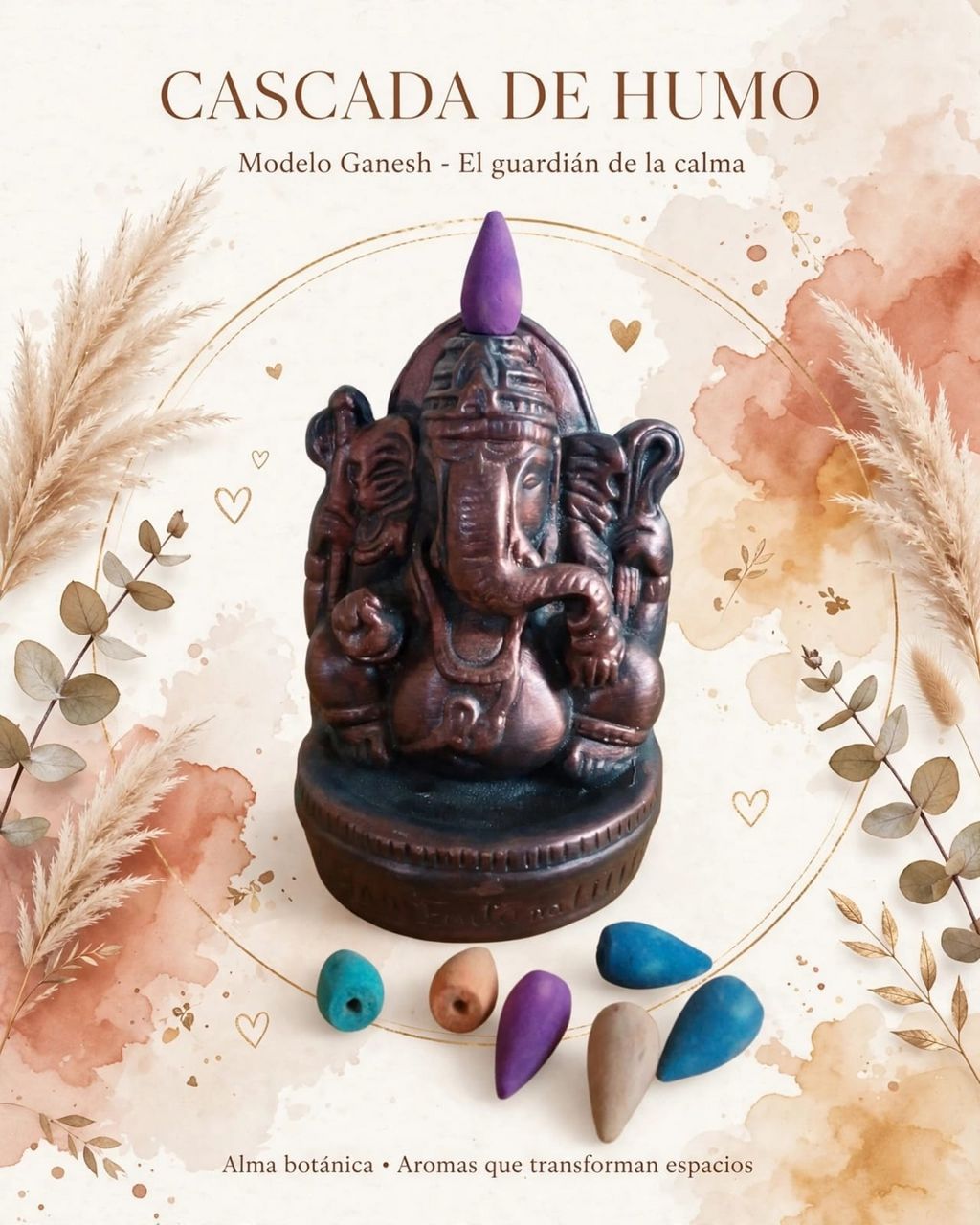 Cascada de humo Ganesha