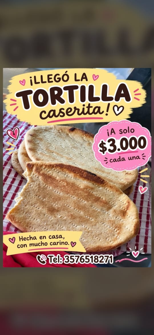 Tortilla casera