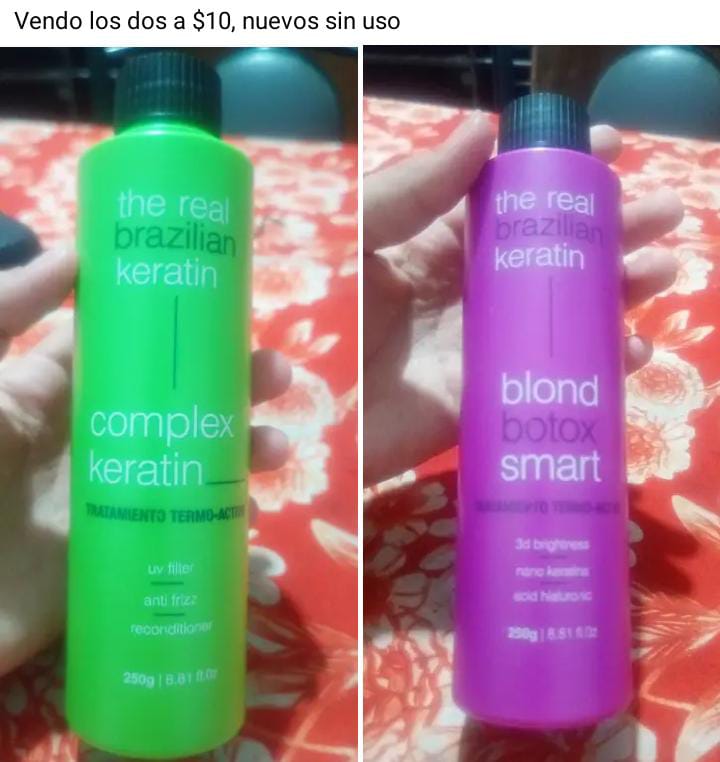 Botox y keratina