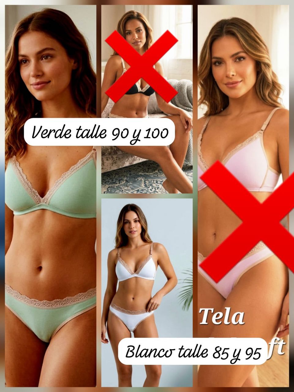 Lencería con encaje