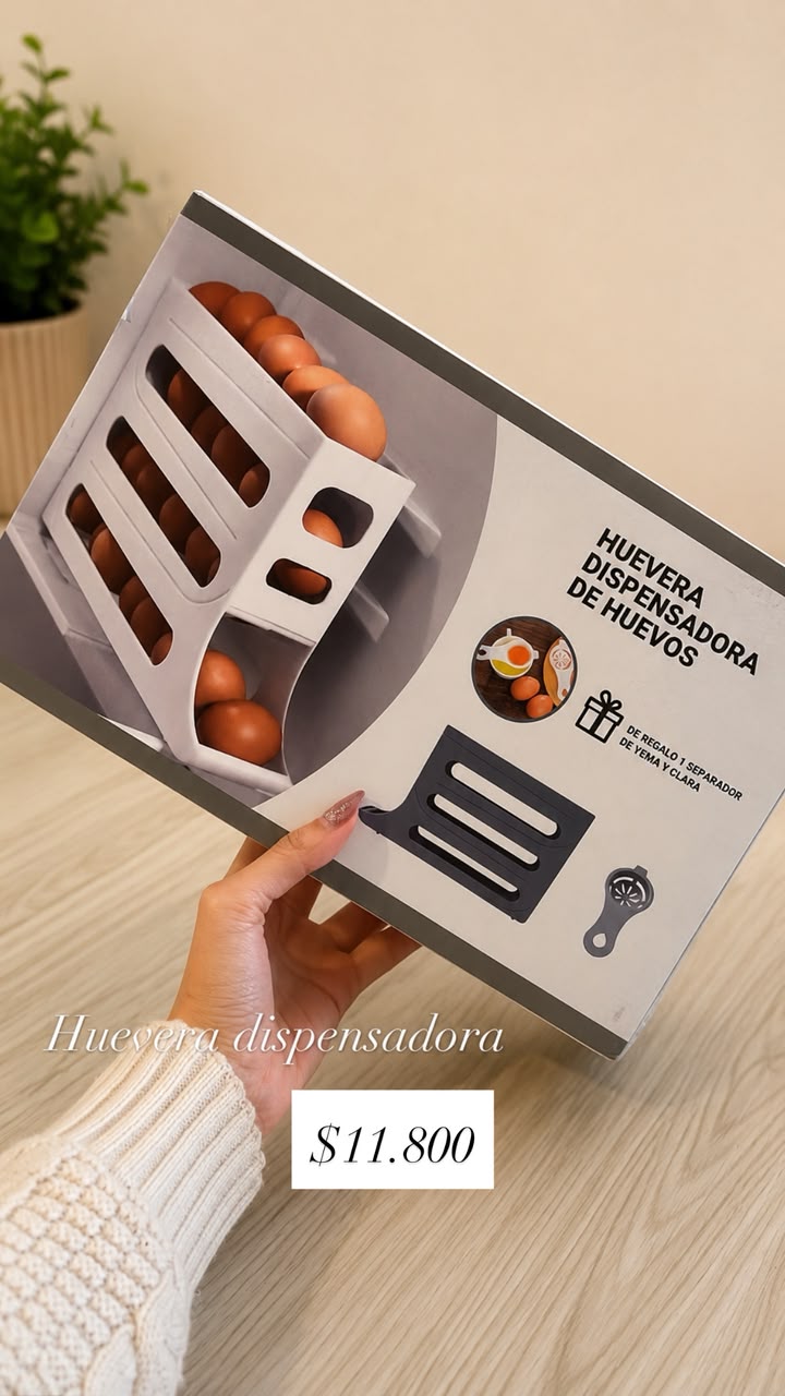 Huevera dispensadora de huevos