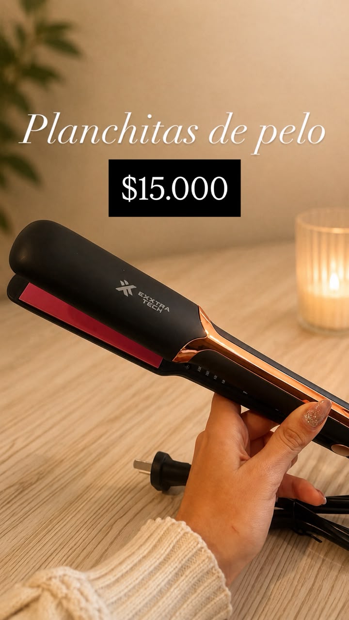 Planchita de pelo Exxtra Tech