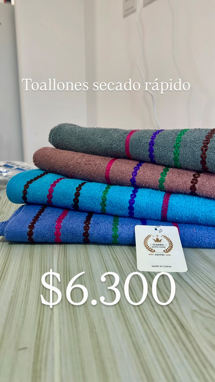 Toallones secado rápido