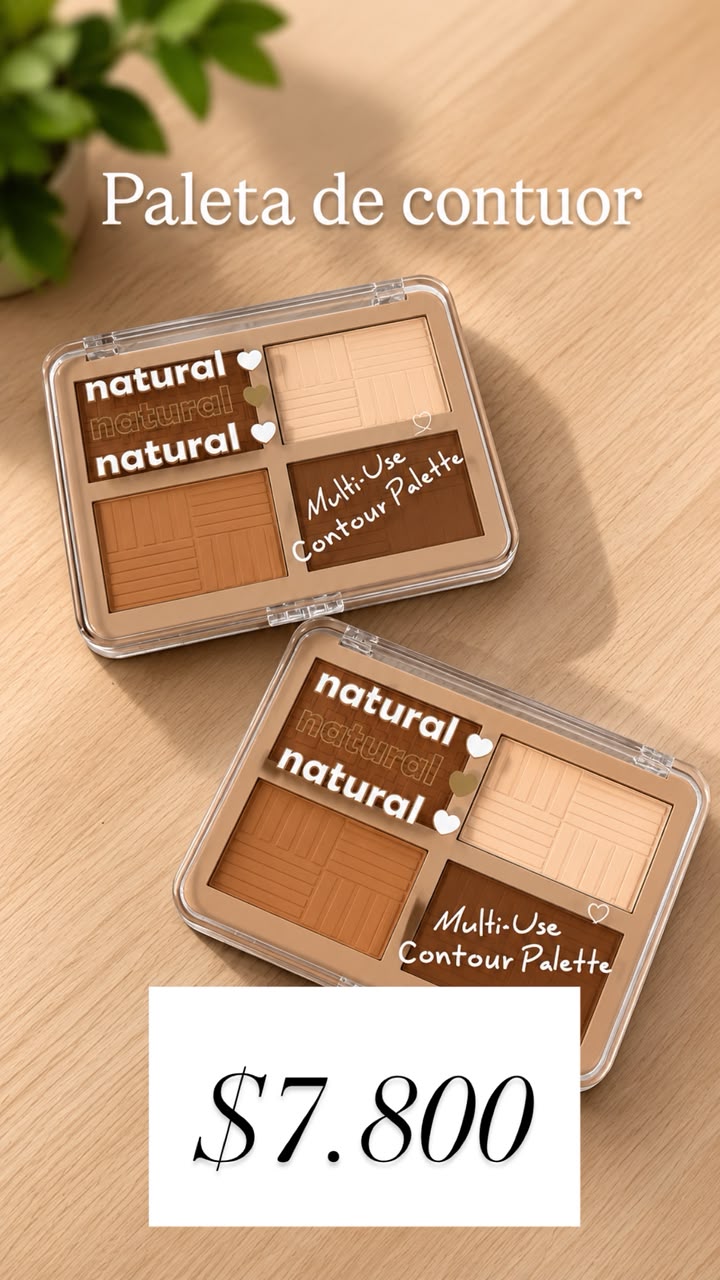 Paleta de contorno natural