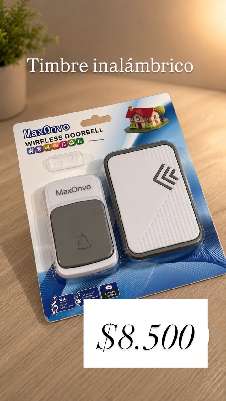 Timbre inalámbrico MaxOnvo