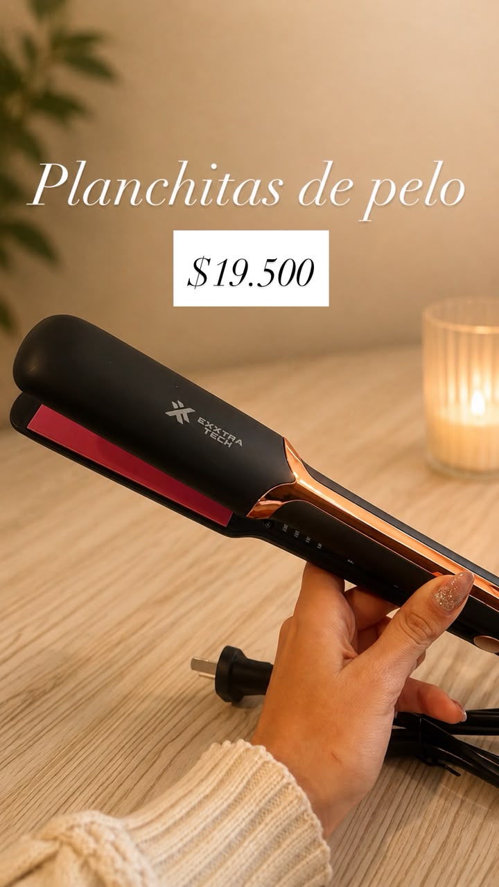 Planchita de pelo EXXTRA TECH