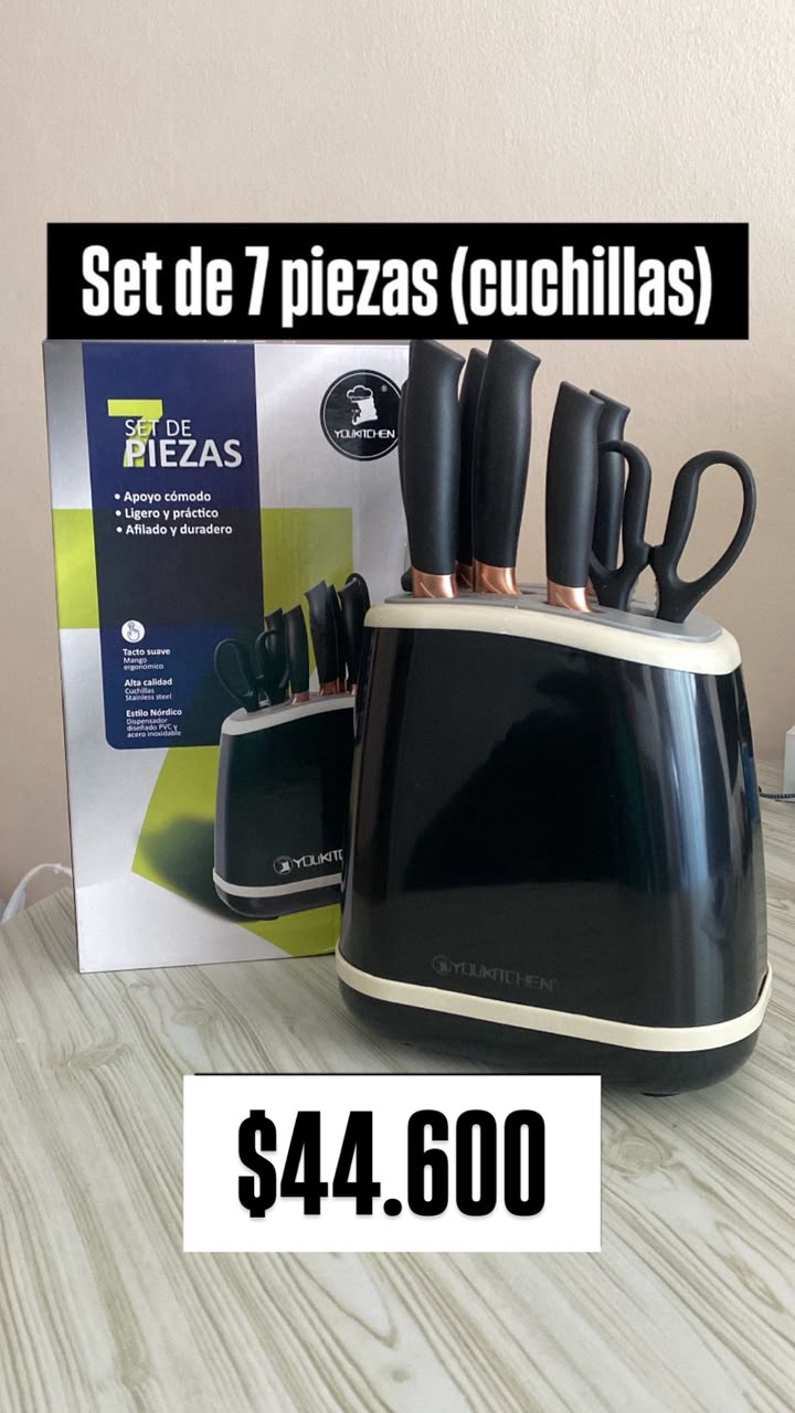 Set de 7 cuchillos YOUKITCHEN