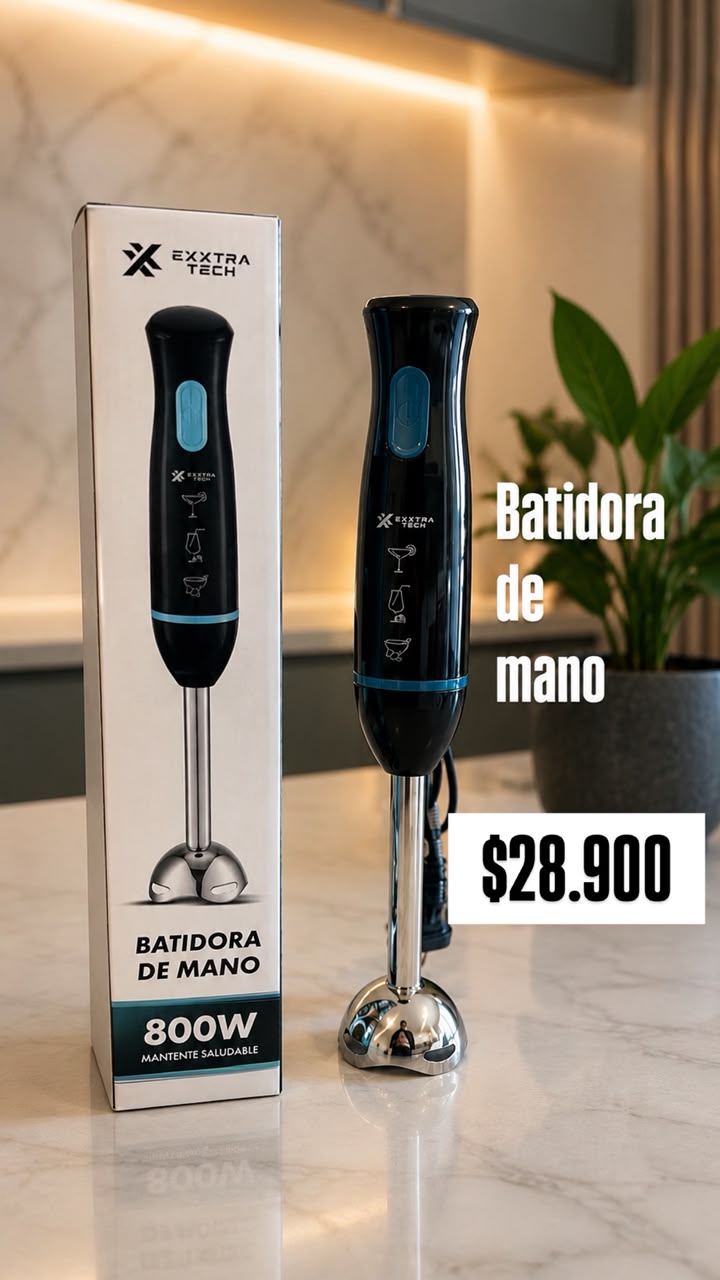 Batidora de mano EXXTRA TECH