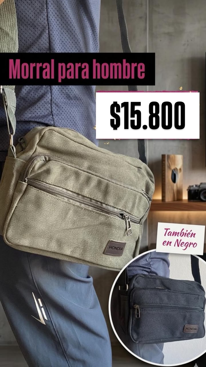 Morral para hombre HONDIA