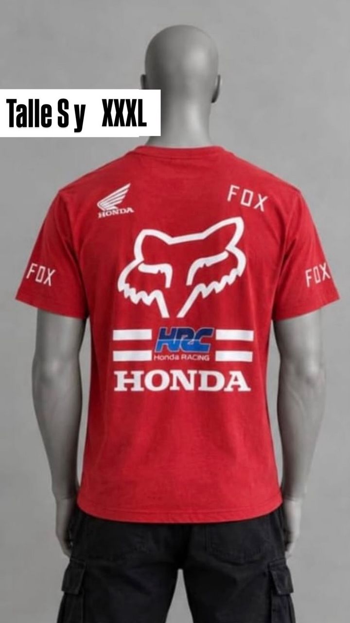 Camiseta Honda Racing Fox
