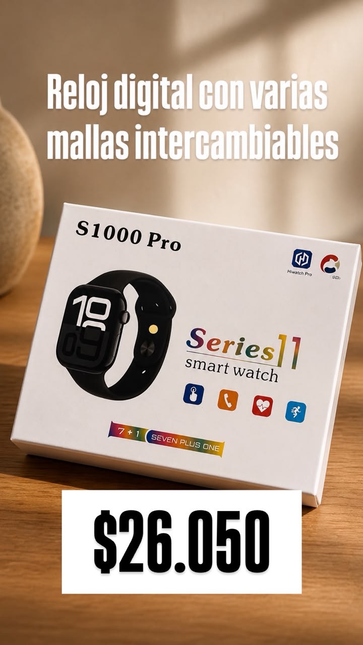 Reloj digital S1000 Pro Series 11