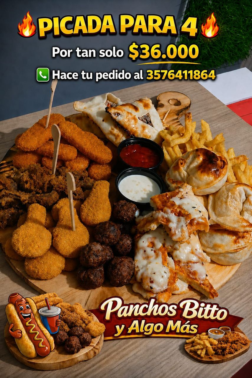Picada para 4 personas