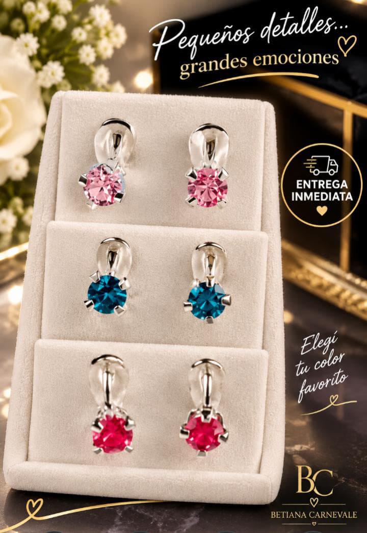Pendientes de colores