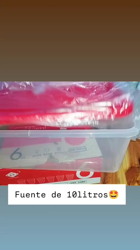 Fuente de 10 litros