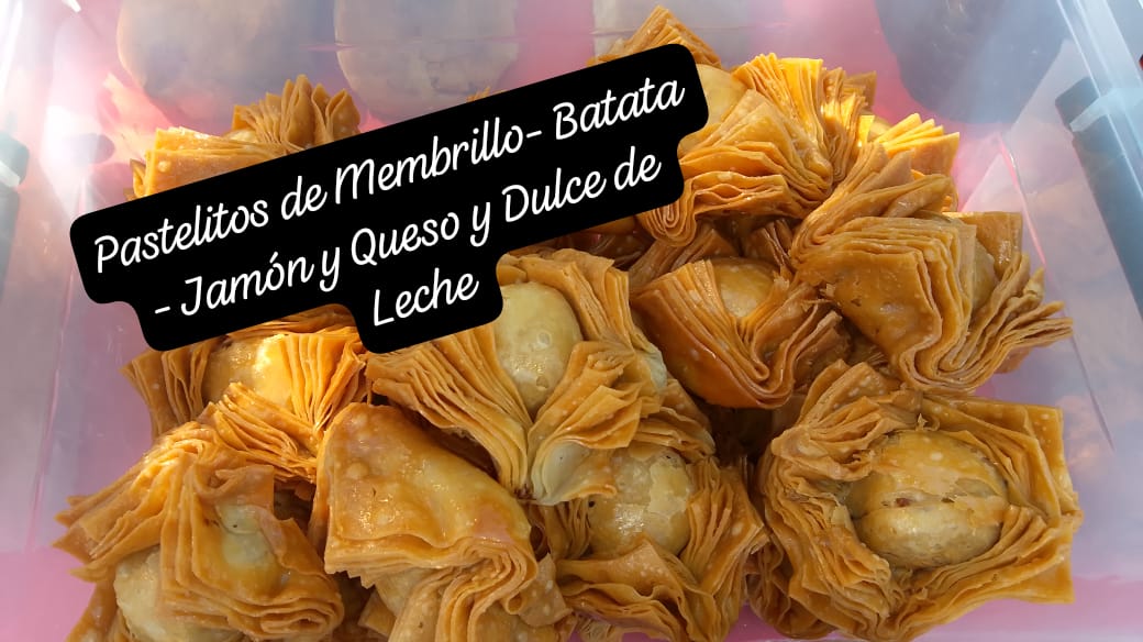 Pastelitos de Membrillo, Jamón y Queso
