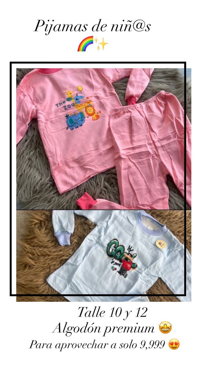 Pijamas de niño