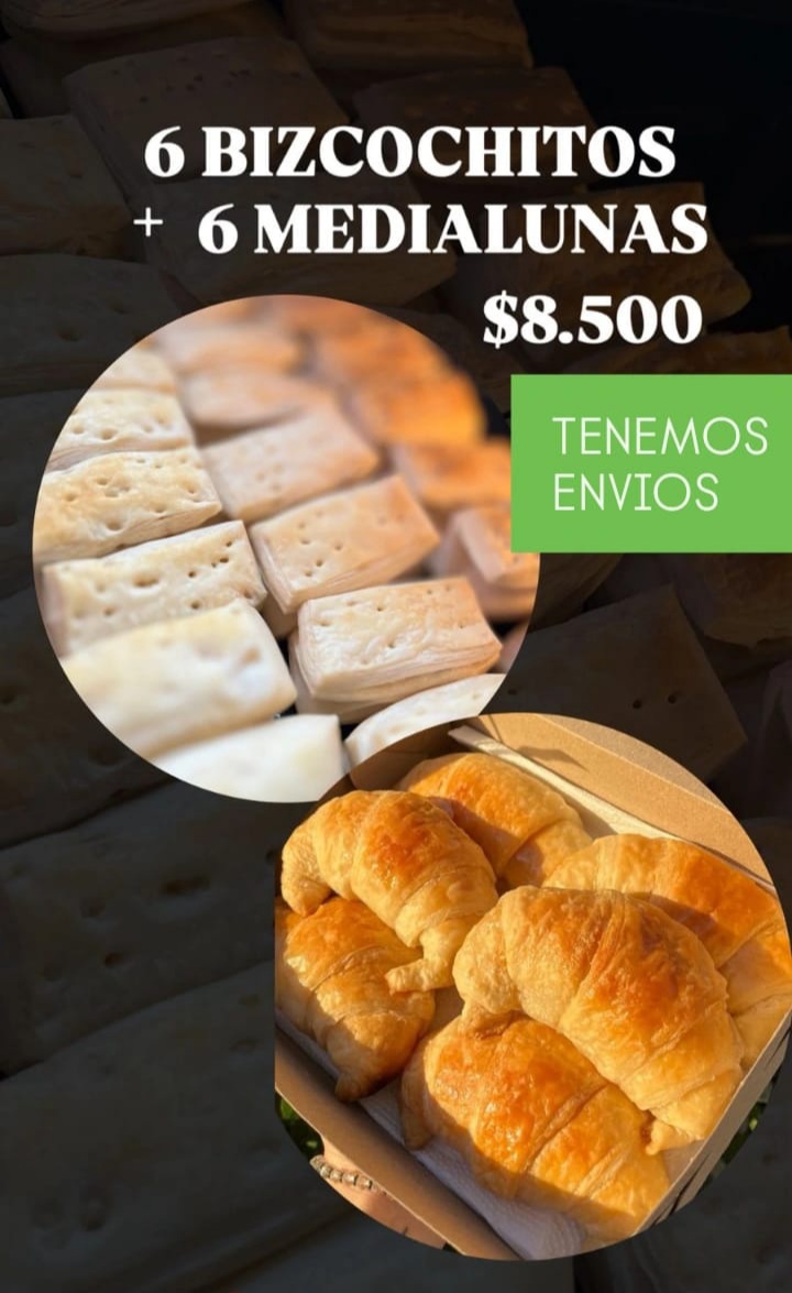 Bizcochitos y medialunas