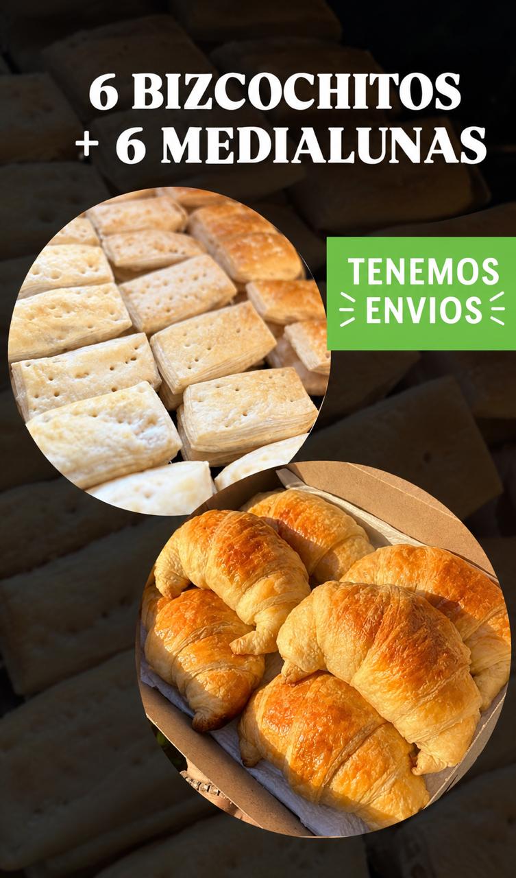 Bizcochitos y medialunas