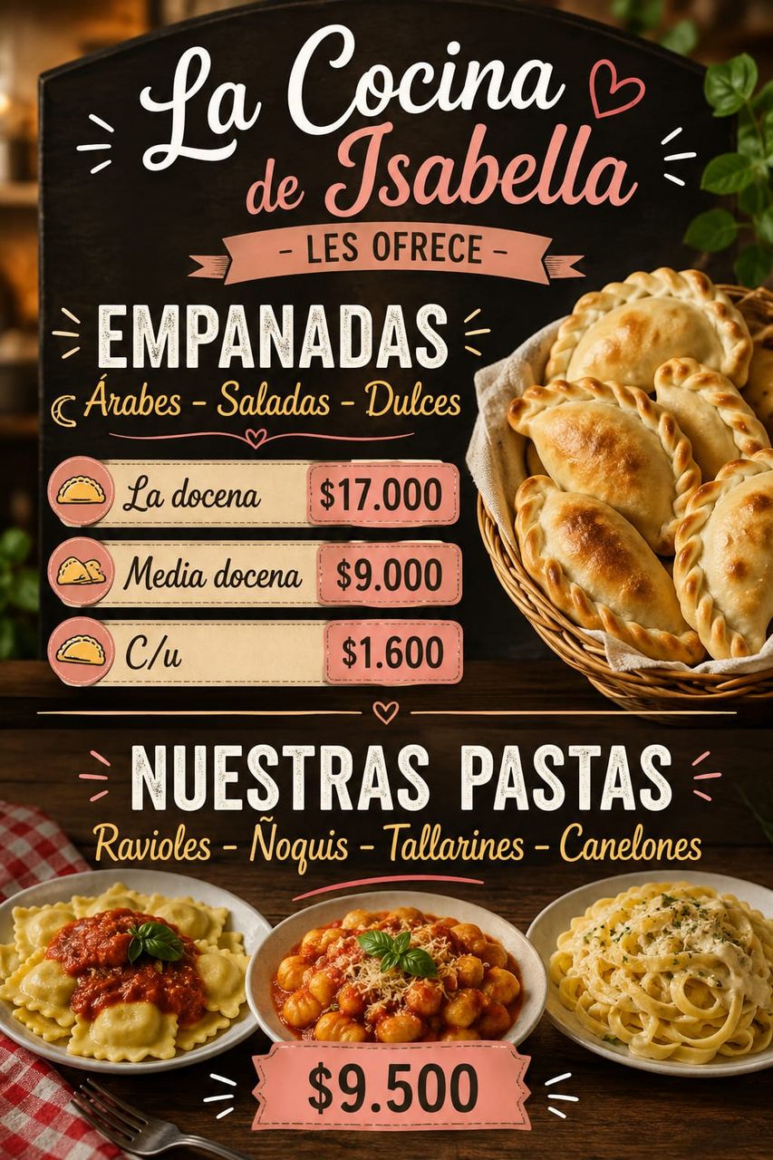 Empanadas y Pastas