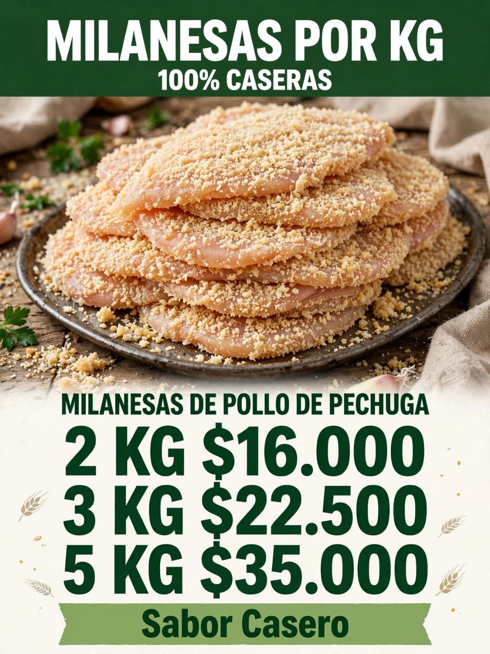 HACEMOS REPARTO A DOMICILIO!!