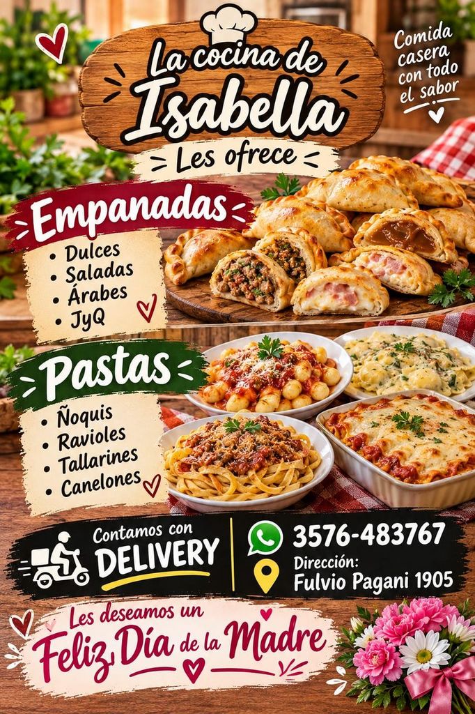 Comida casera de La Cocina de Isabella