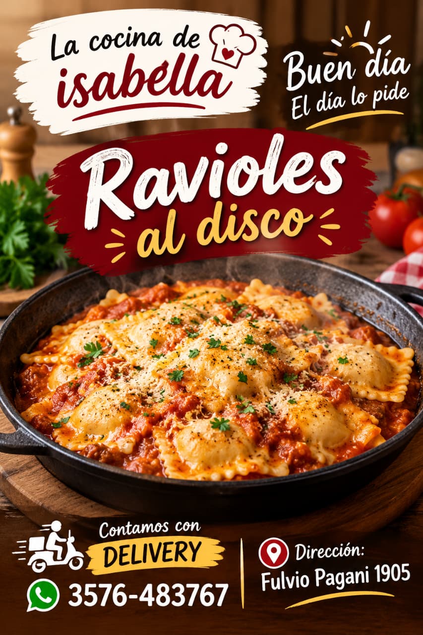 Ravioles al disco