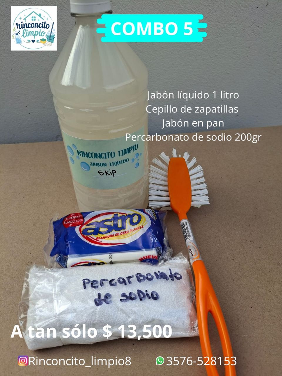 Combo de limpieza Rinconcito Limpio