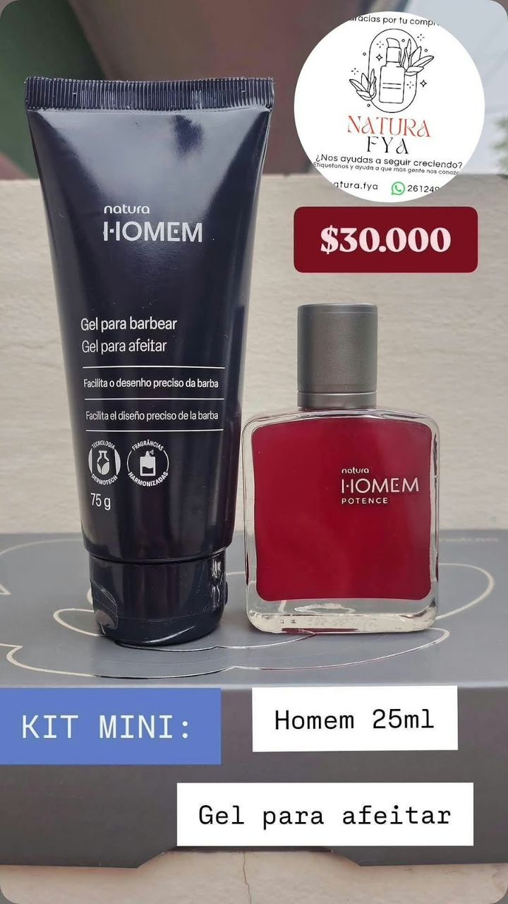 Kit Mini Natura I-HOMEM