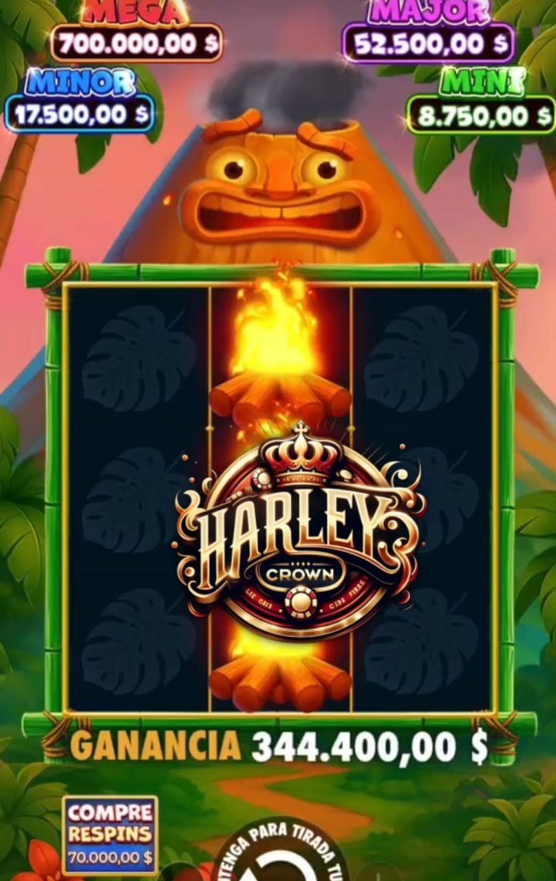 Ganancia en Harley Crown