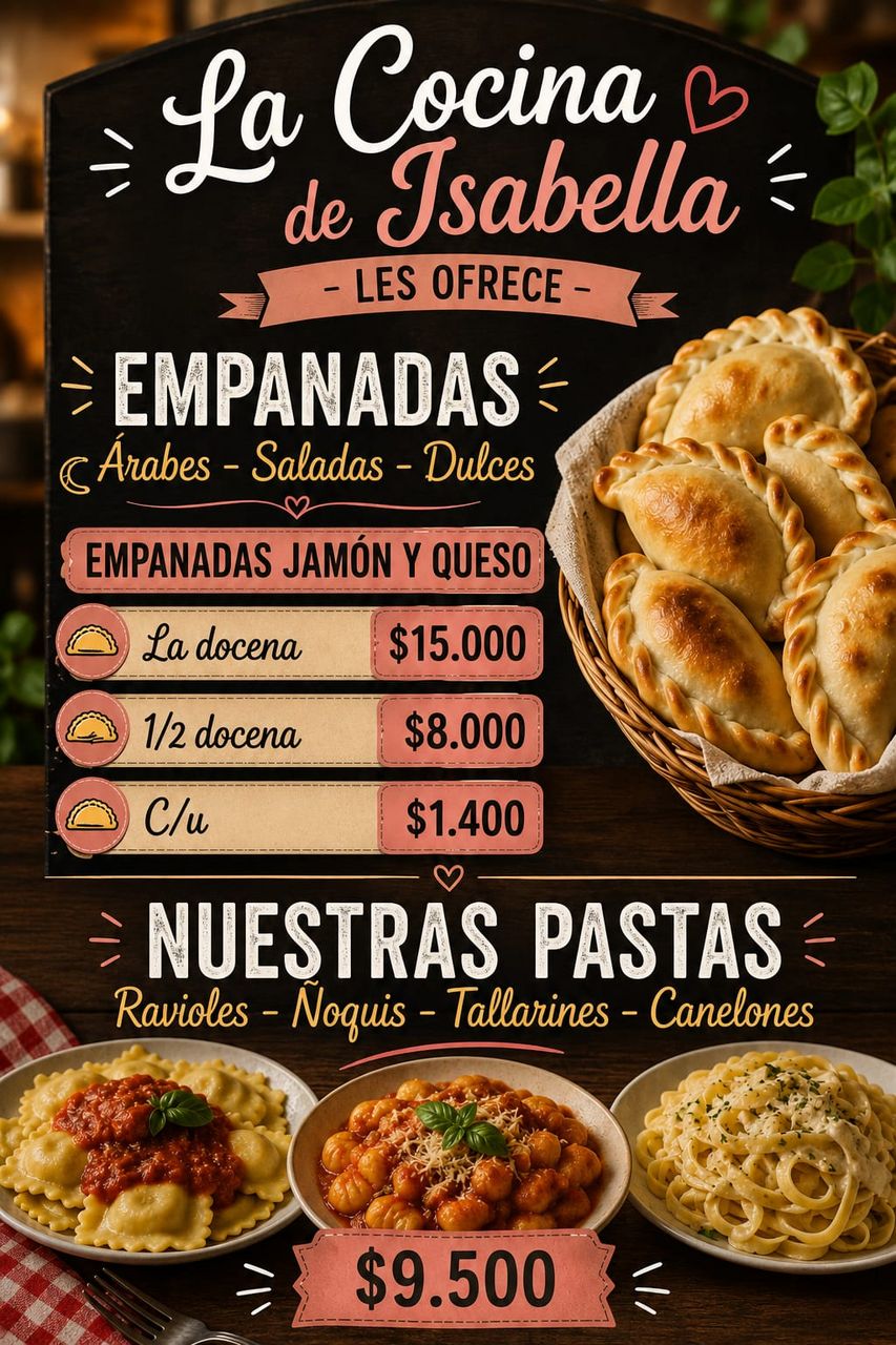 Empanadas y Pastas
