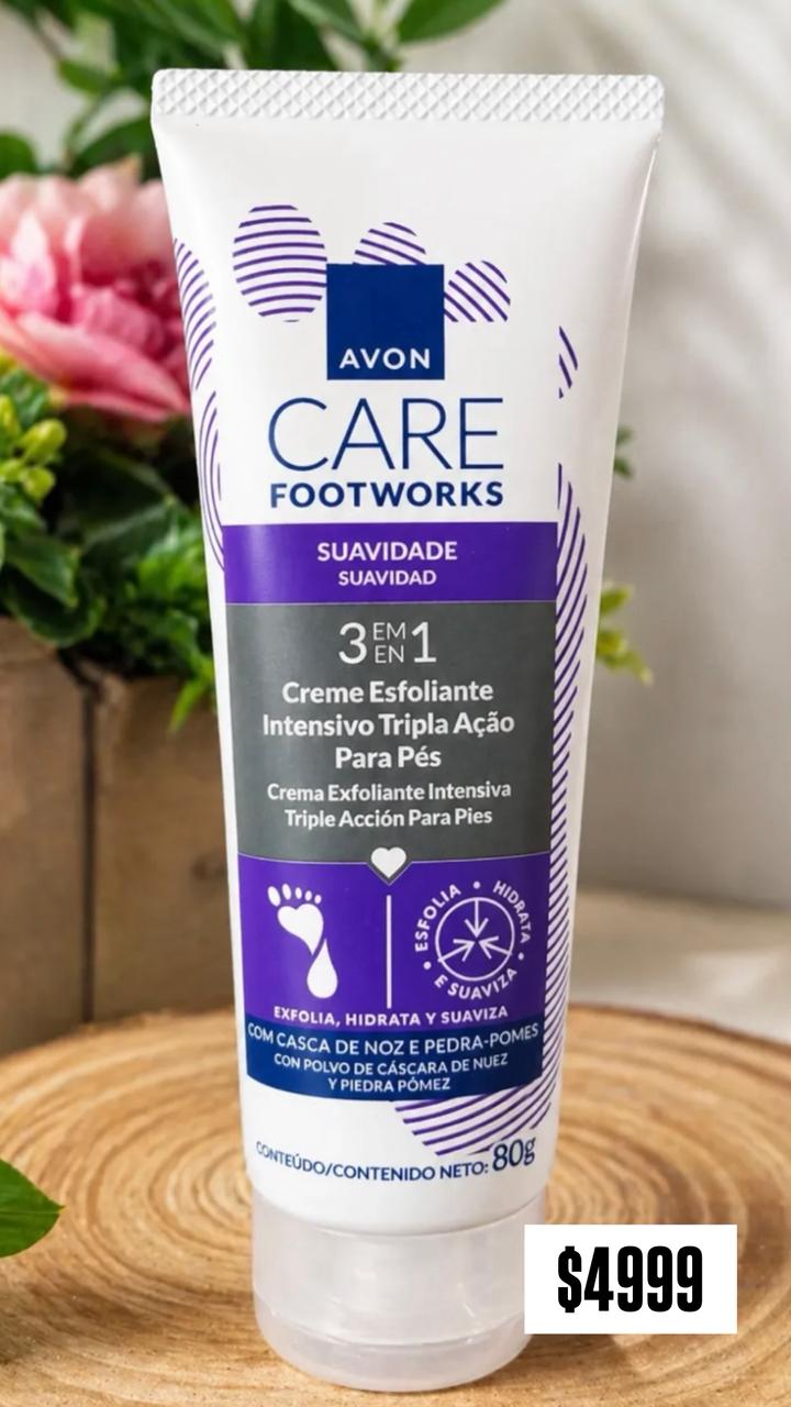 Creme para Pés Avon Care Footworks