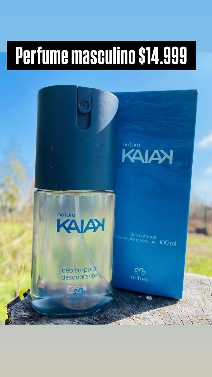 Perfume masculino Natura Kaiax