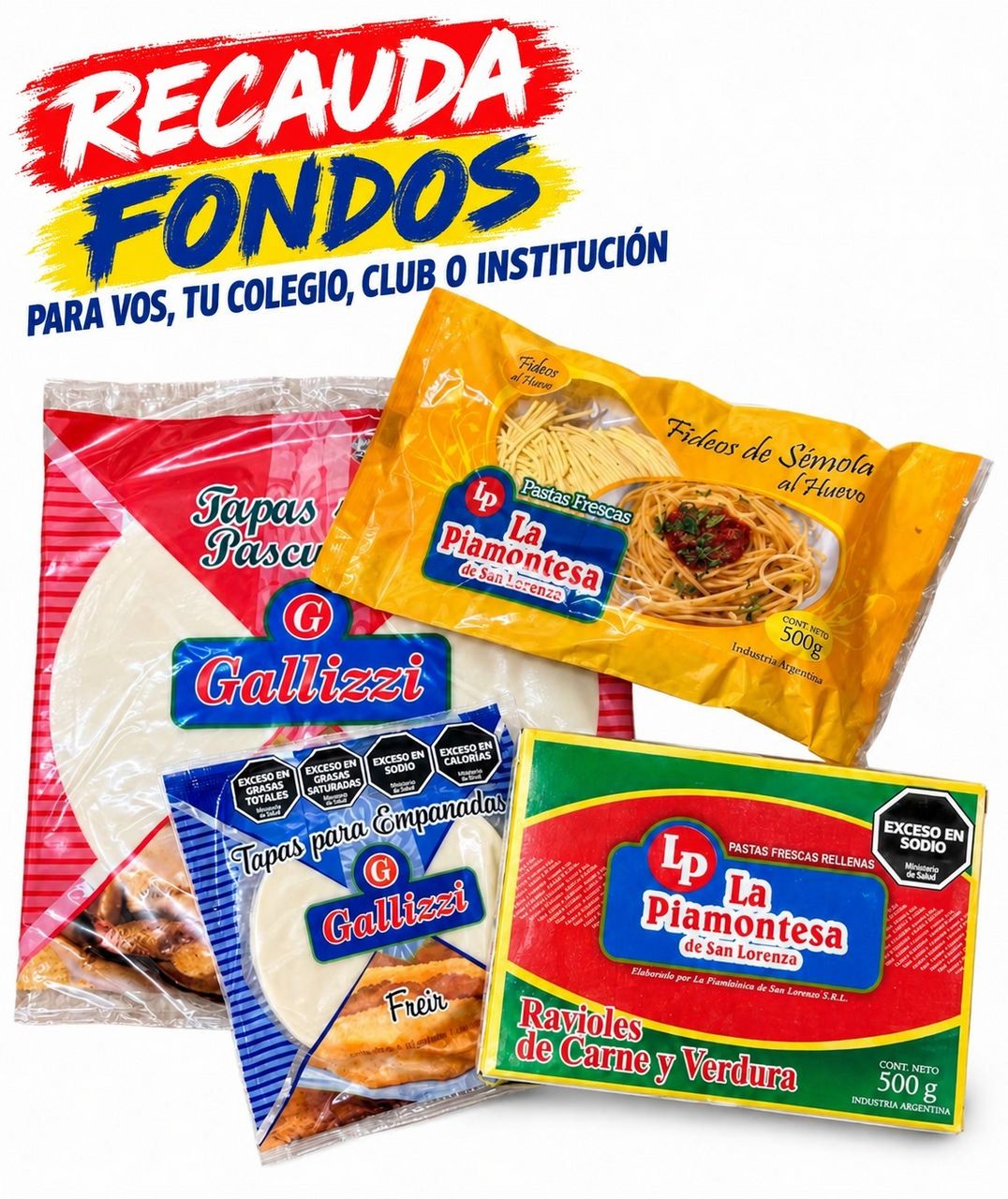 Recarga Fondos para Instituciones
