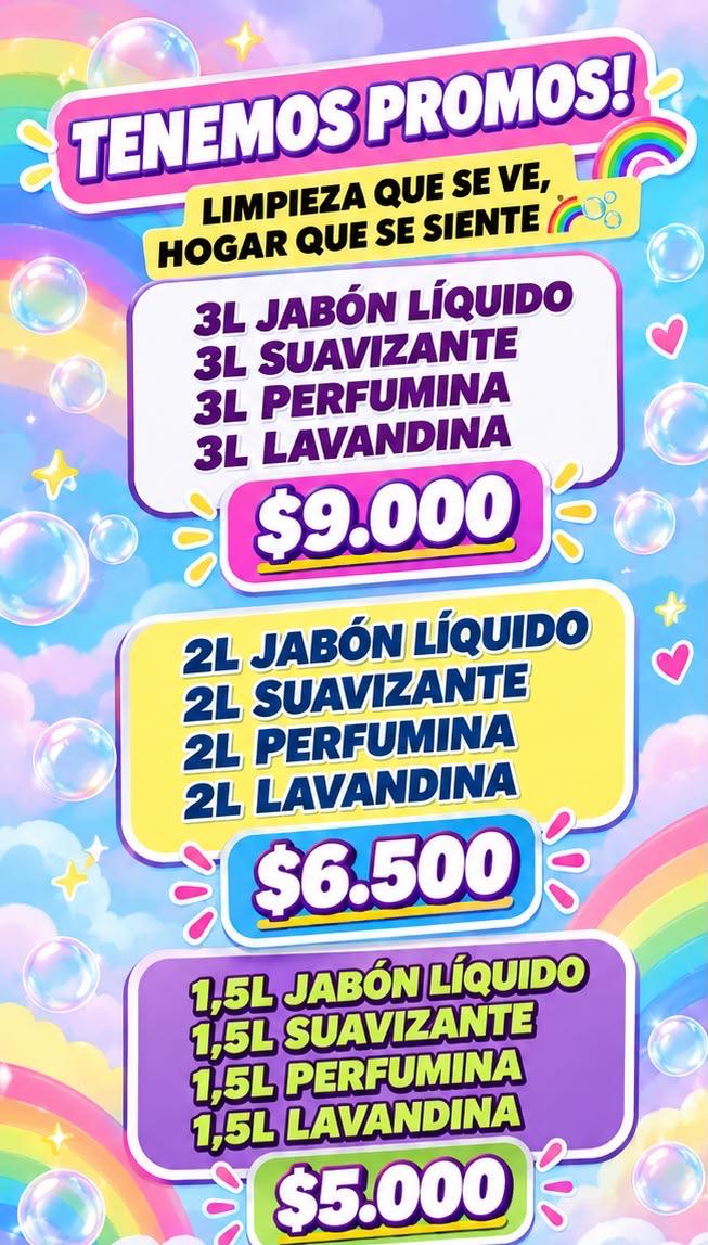 Promociones de limpieza