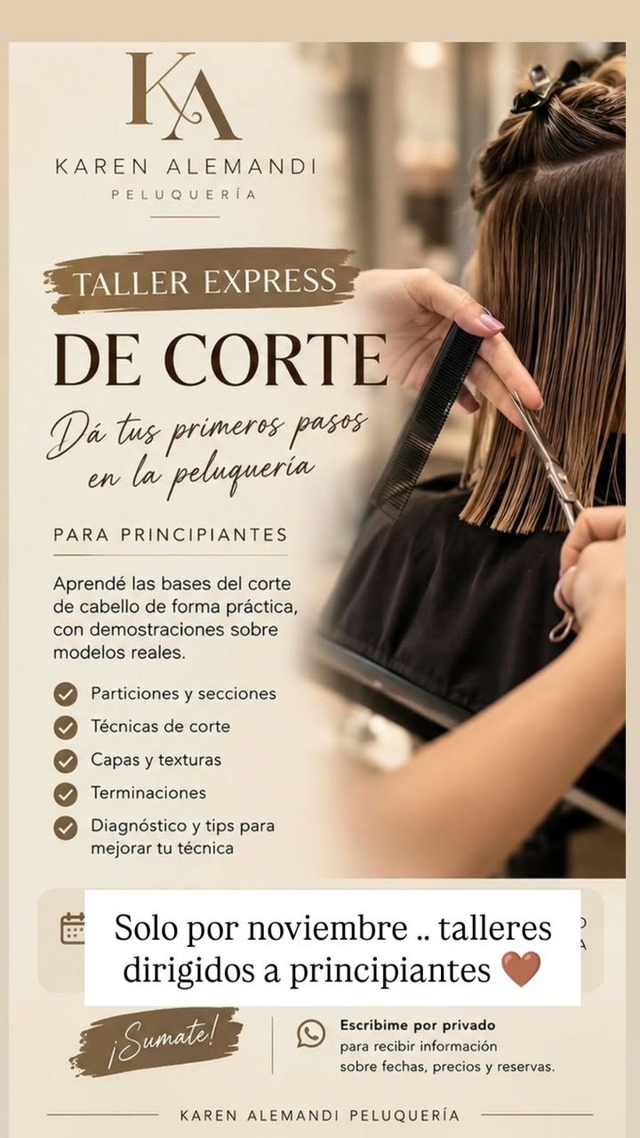 Taller Express de Corte para Principiantes