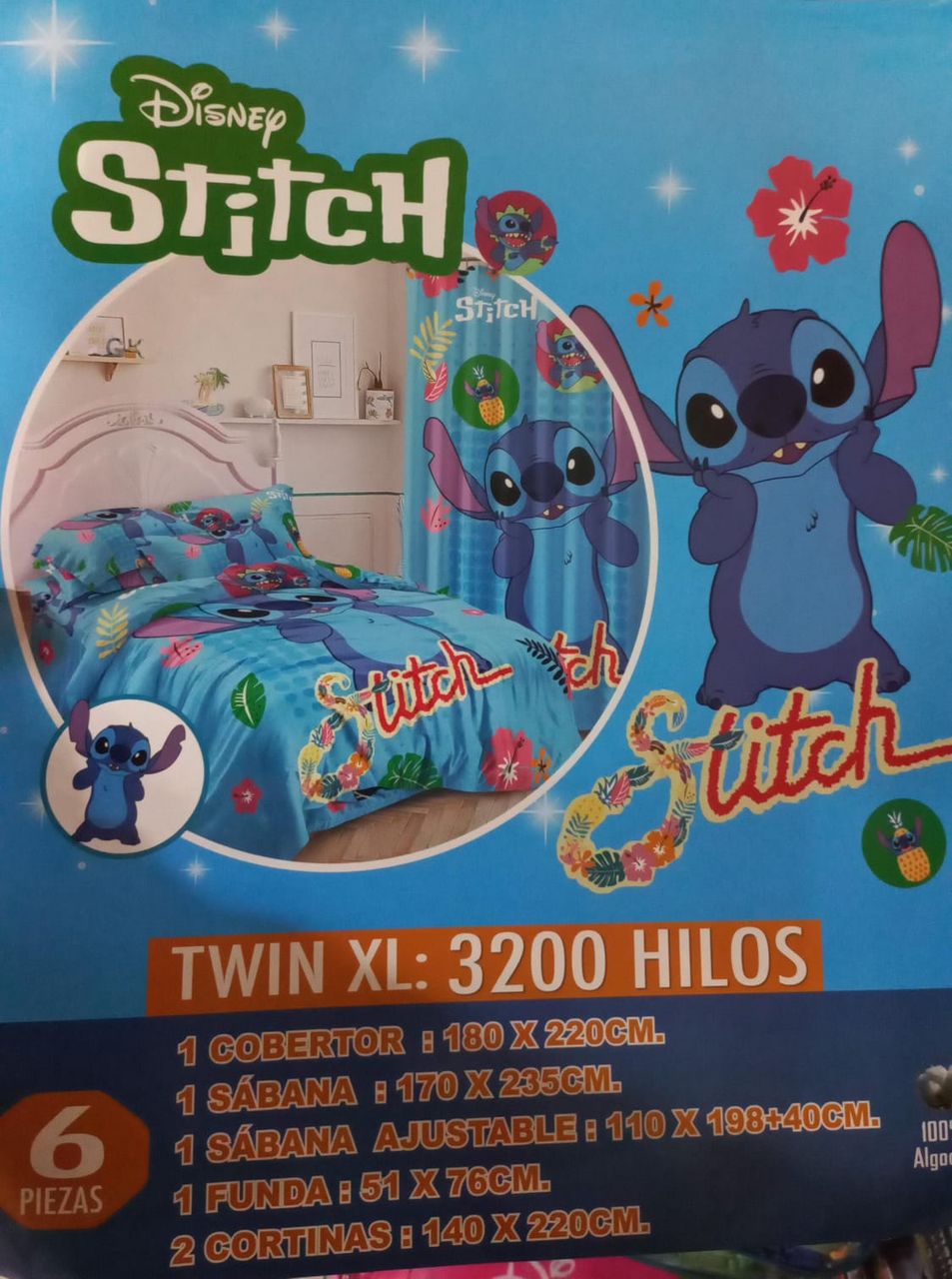 Juego de cama Disney Stitch Twin XL