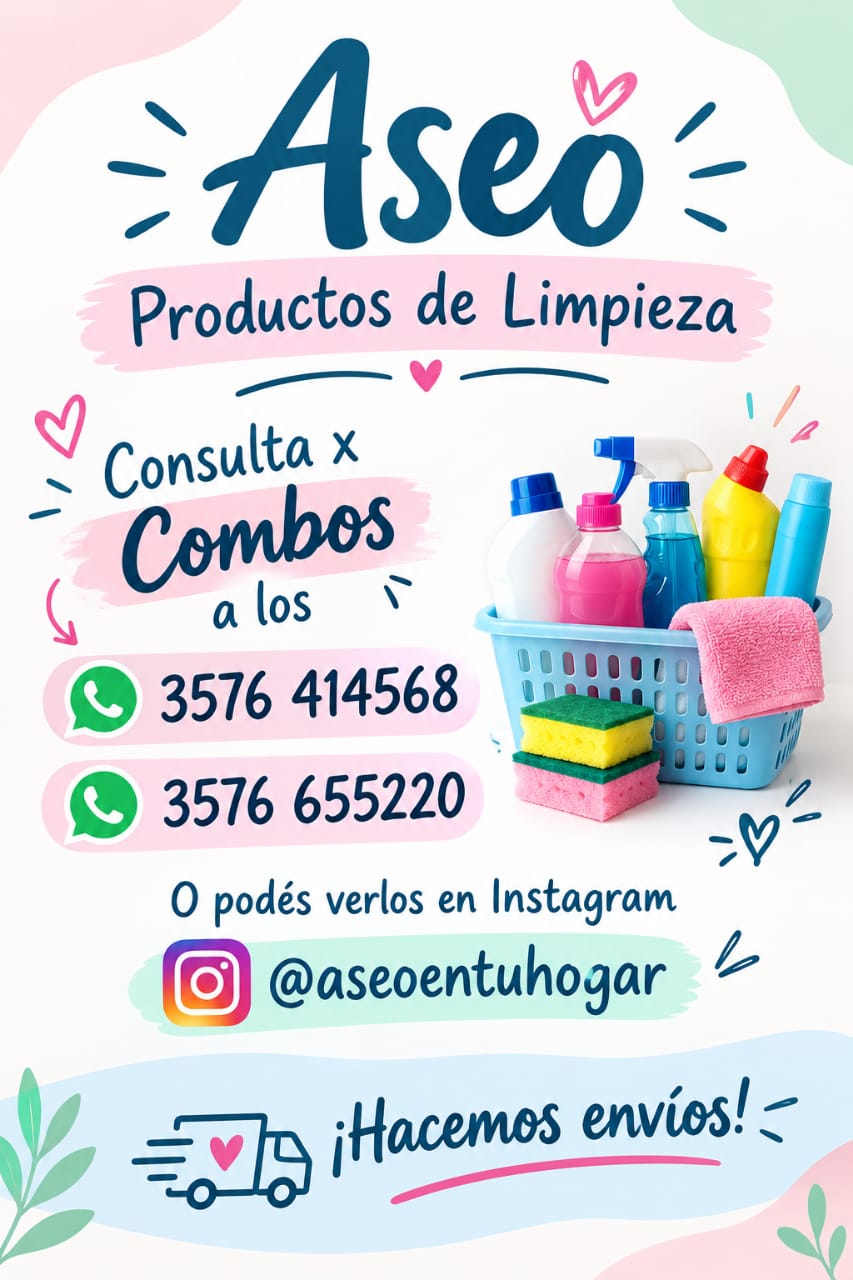 Productos de limpieza Aseo