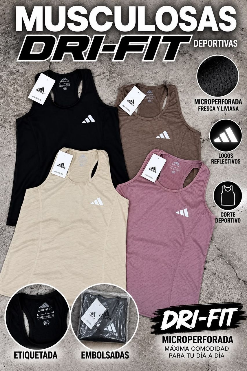 Musculosa Dri-Fit Adidas