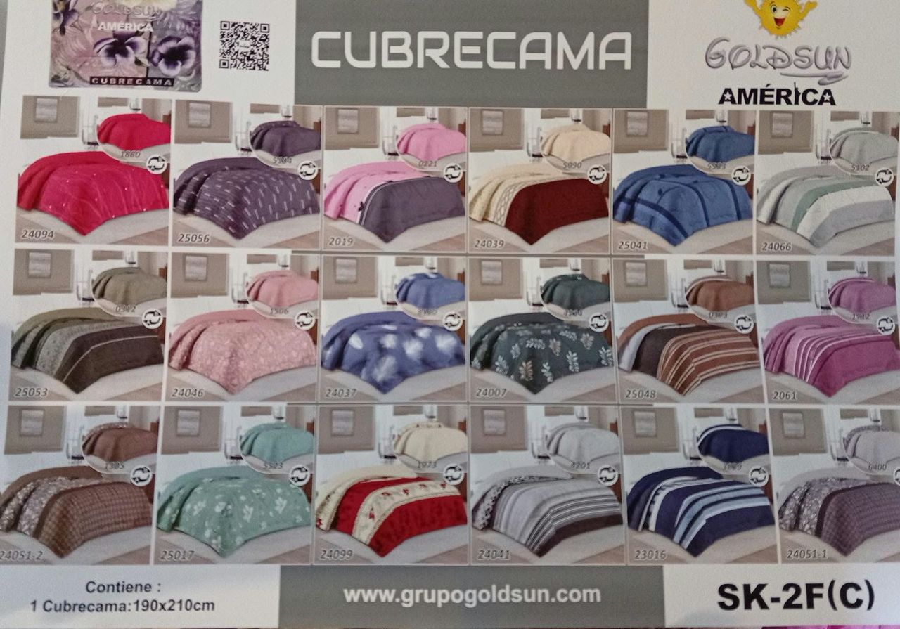 Cubrecama Goldsun América