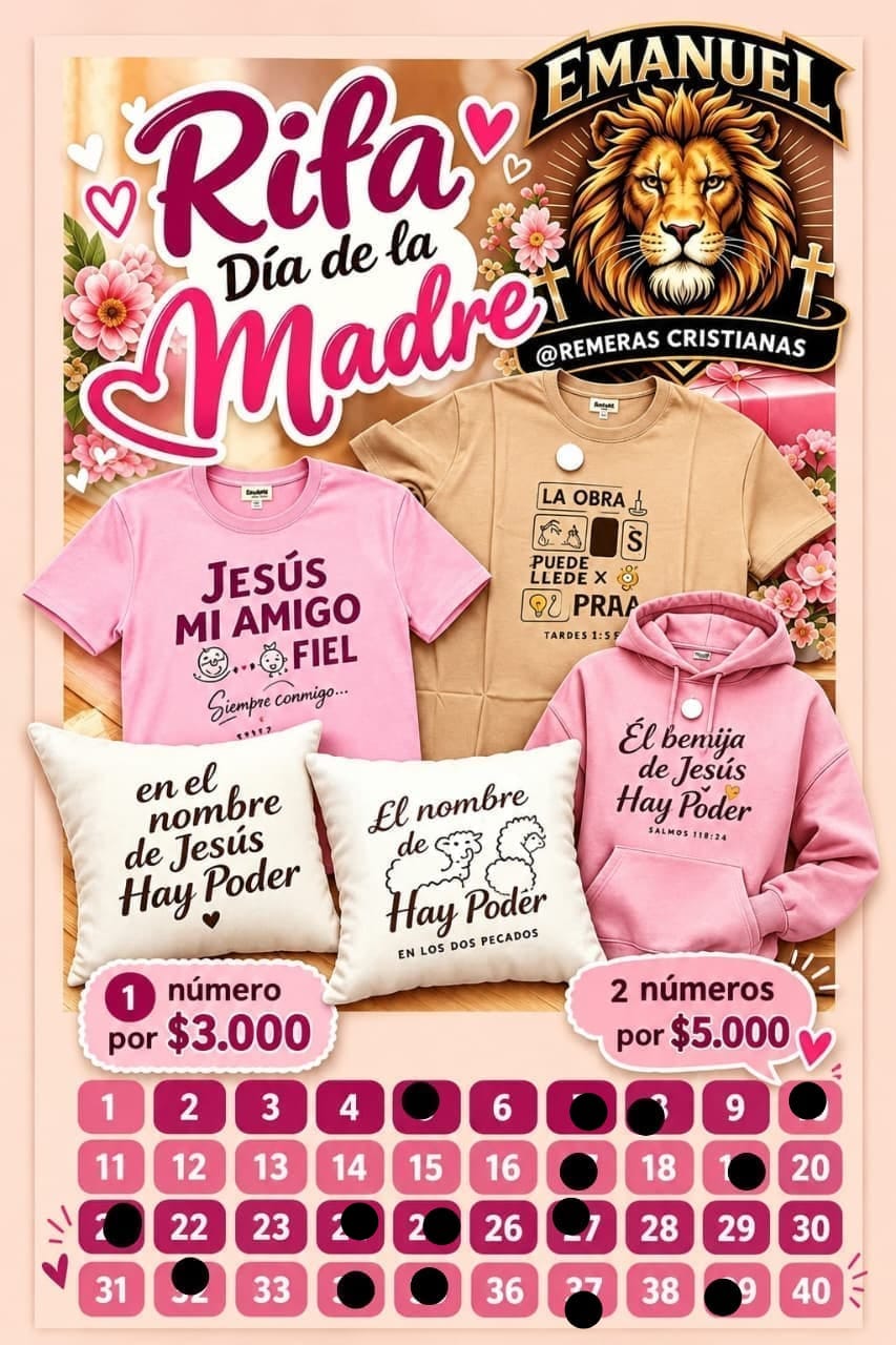 Camisetas y almohadas cristianas