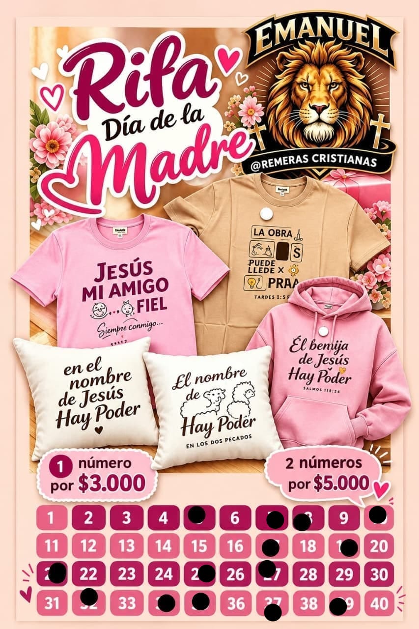 Camisetas y almohadas religiosas