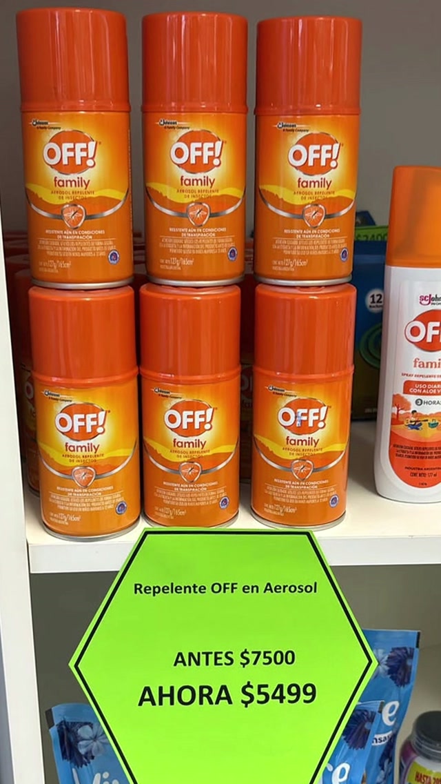 Repelente OFF! en Aerosol